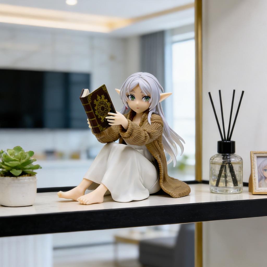Creative Decorative Ornaments, Anime Merchandise Collectibles, Seated Home Clothing Figurines.