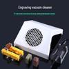 High-Suction Silent Desktop Vacuum for Walnut Sanding and Dust Collection