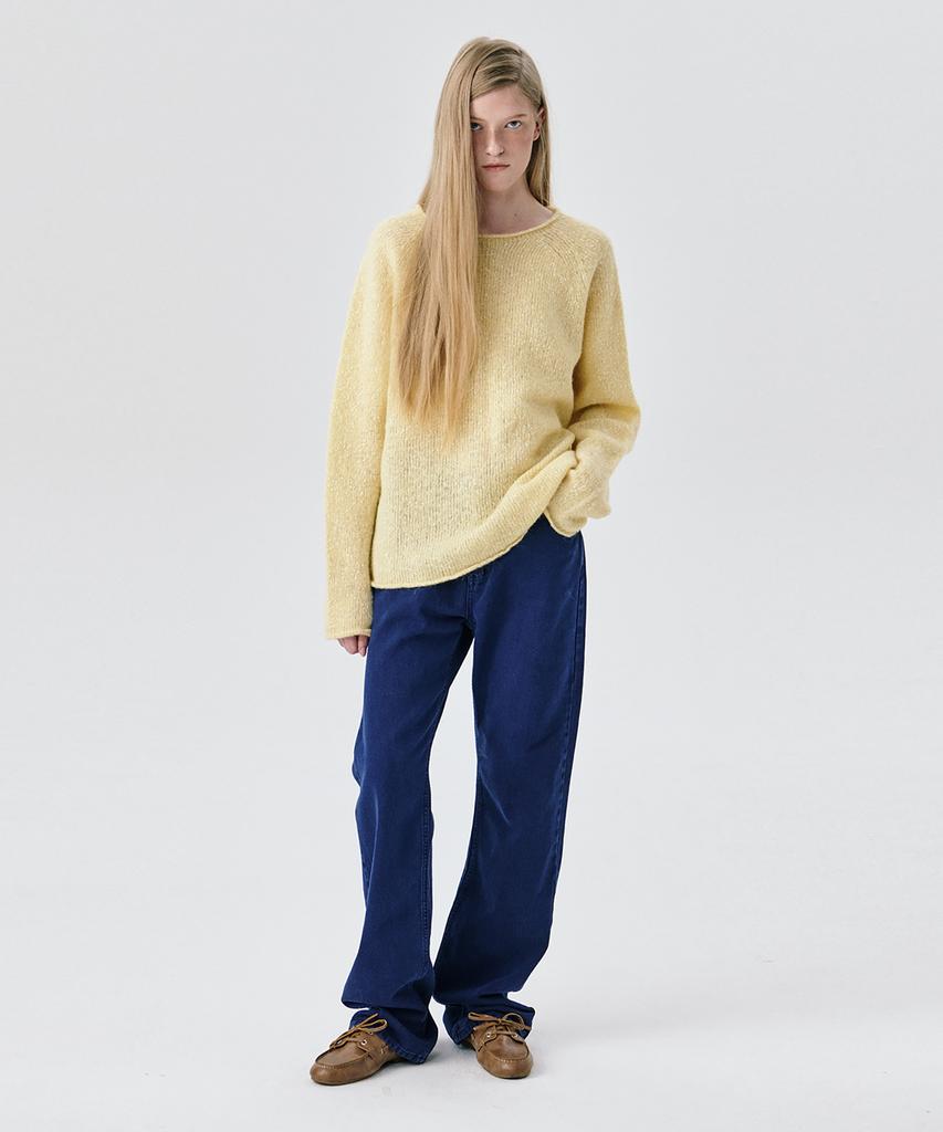 WNDERKAMMER Alpaca Softroll Knit Pullover_4 Colors