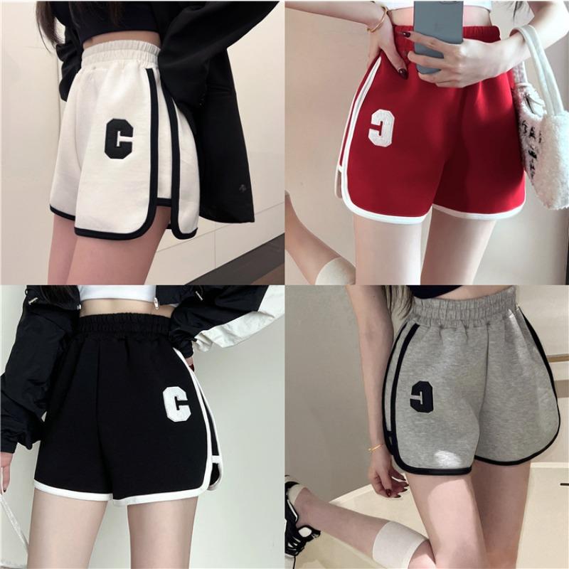 Spice Girls Sports Shorts Women Wear Summer All-in-one High Waisted Casual Slim Wide Leg A-line Hot Pants