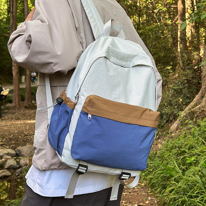 Schoolbag1011 lightweight outdoor travel backpack for women, waterproof hiking backpack, versatile college student laptop backpack