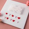 Heart Modelling Clay Earring Mold Mini Heart Earring Jewelry Ornament