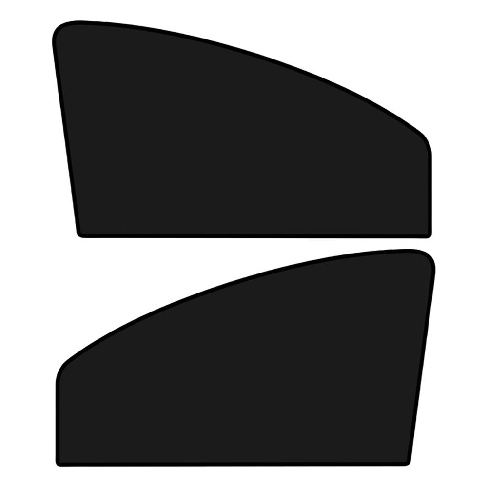2Pcs UV Protection Car Curtain Car Sunshade Curtains Summer Protection Magnetic Window Curtain Cover Front Rear Auto Accessories