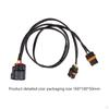 Radiator Cooling Fan Wiring Harness Black Accessory Simple Installation Repair Parts 5137716Ab