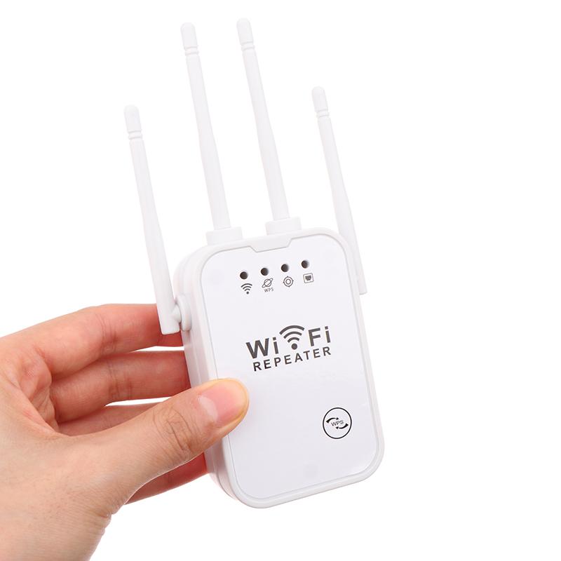 1Pc Wifi Router Long Range Signal Booster Router 300Mbps Wireless Repeater 2.4G Wifi Signal Extender Amplifier