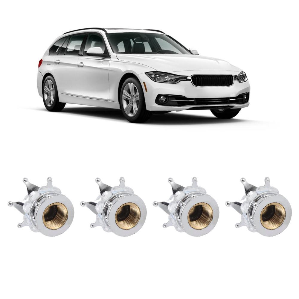 4PCS Crown Diamond Vehicle Car Tire Caps Covers Car Wheel Tire Valve Caps  Cars,Trucks,Bicycles