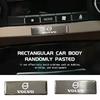 Car Trunk Body Sticker Aluminum Alloy Emblem Auto Stickers For Volvo V40 V60 C30 C70 S60 S80 S90 XC40 XC60 XC70 XC90 T6