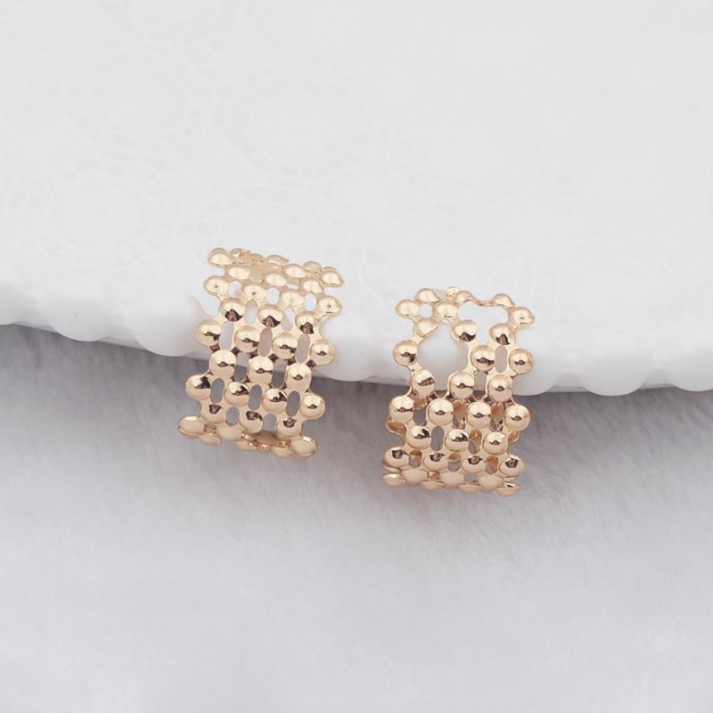 

Hollow C-shaped Women s Drop Earrings Irregular Geometric Statement Unusual Earrings for Female Punk Personality Ear Zircon