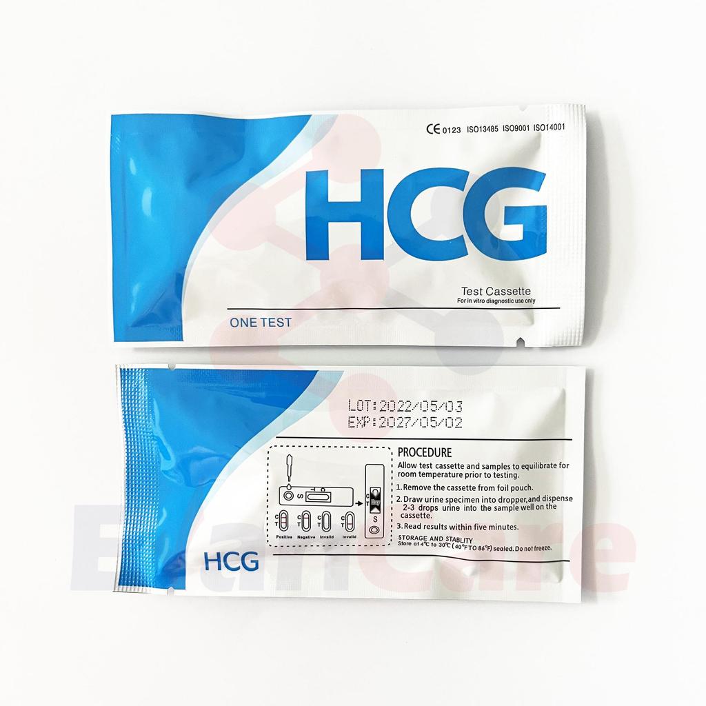 English HCG Pregnancy Test: Mom Card, Test Stick, Strips & Pen