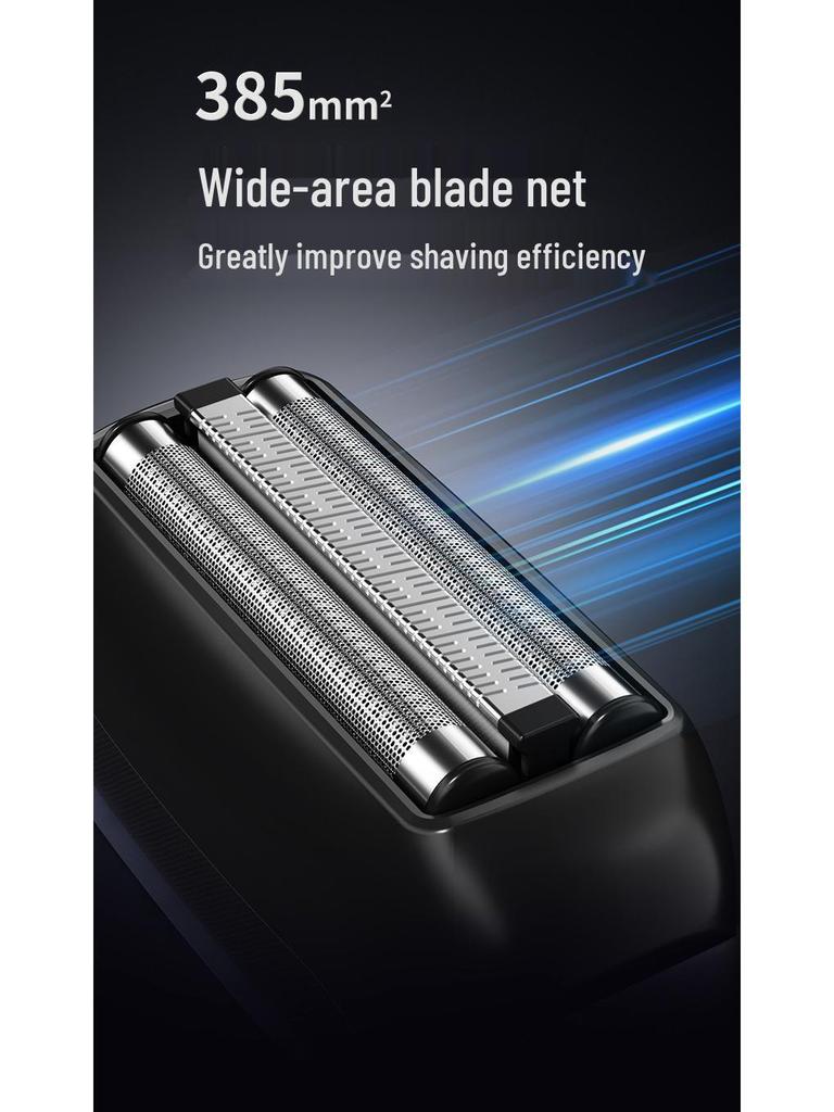 Popular Compact Waterproof Men's Electric Shaver - Portable, Car-Mounted, Fully Washable