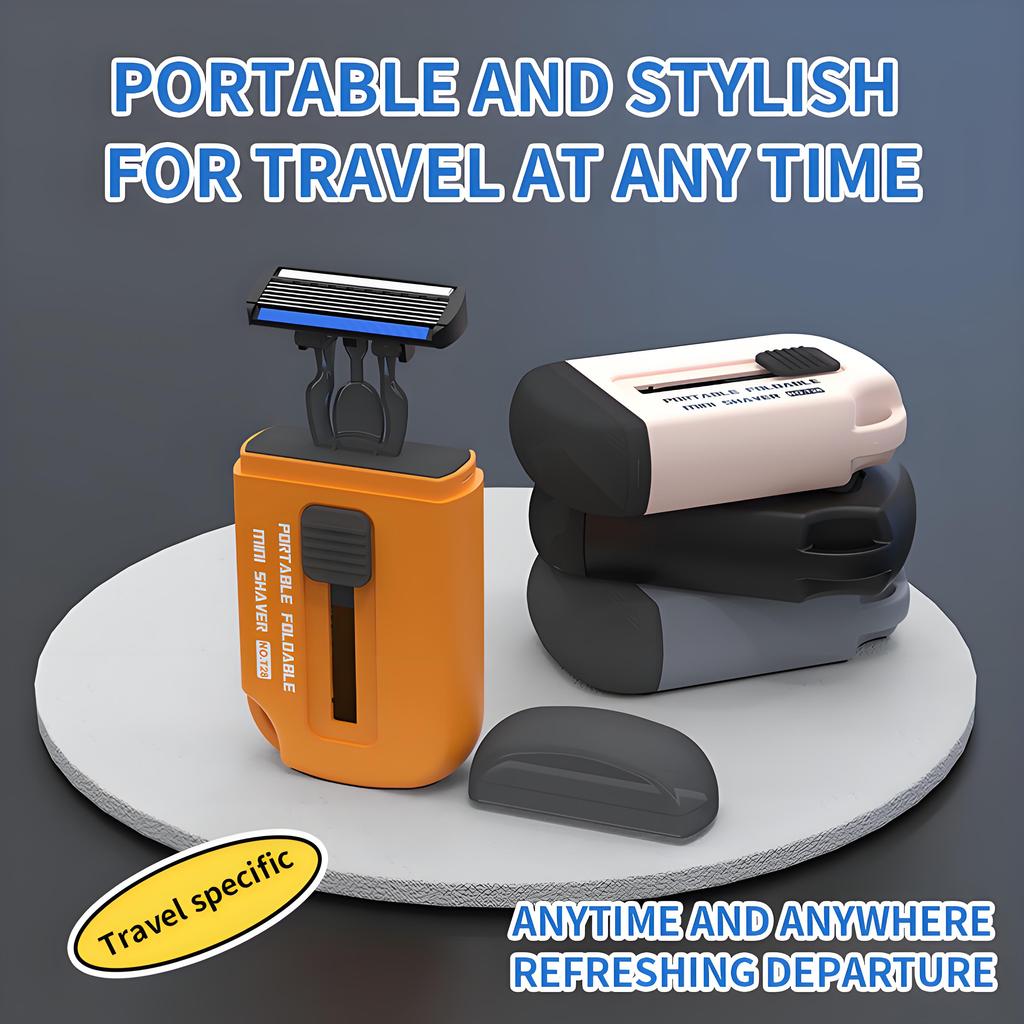 6-Layer Razor Head Manual Shaver Stainless Steel Classic Double Edge Blade Razor Shaving Replaceable Razor Head Razor Tools