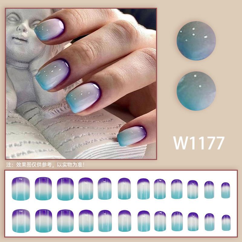 24 pezzi Unghie Finte 3D French Press On Y2k Amore Fiocco Dolci Mandorla Patch Ins Moda Ragazza Punte Unghie Finte Indossabili Copertura Totale