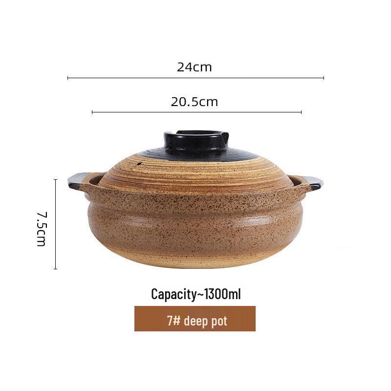 Wutuo Vintage 3L Claypot & Gas Stove Set