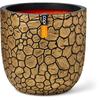 Kugel-Topf - CAPI EUROPE - Ton NL - 43 x 41 cm - Schwarz/Gold