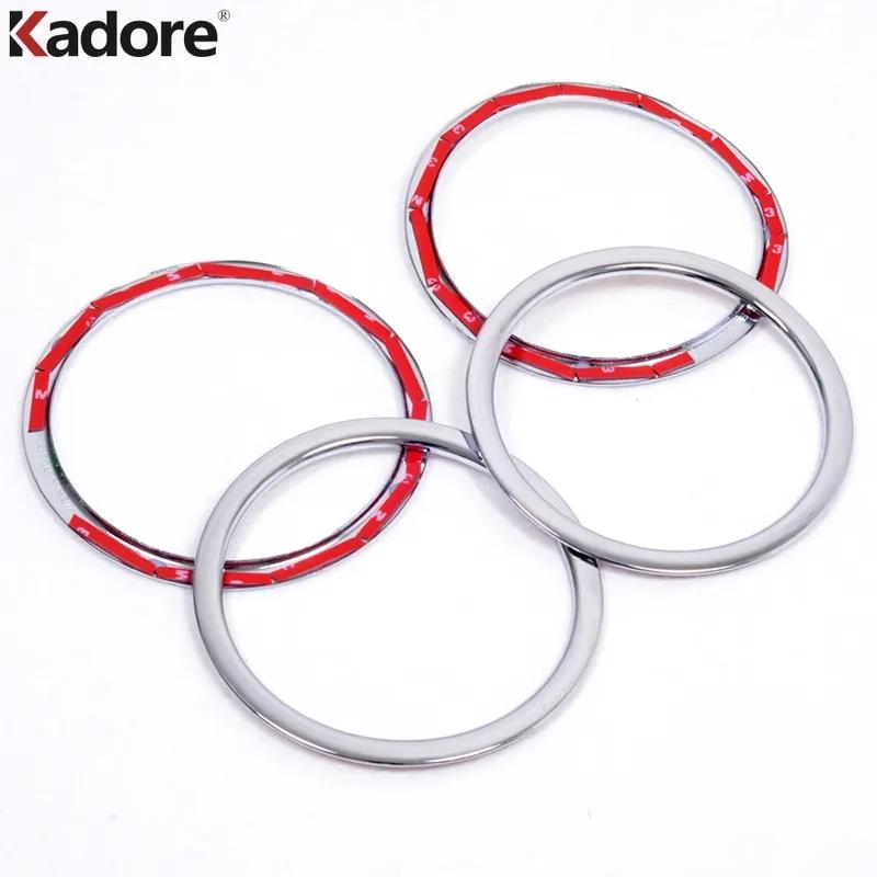 Car Inner Door Audio Speaker Cover Trim For Nissan X-Trail Rogue T32 2014 2015 2016 2017 2018  Matte Interior Accssories