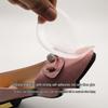 Silicone Anti-Slip Forefoot Gel Pad with Shock Absorption and Massage Granules for High Heels