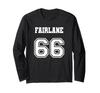 Jersey Style 66 1966 Fairlane Old School Classic Muscle Car Long Sleeve T-Shirt