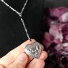 Y2k Gothic Cross Heart Wings Gothic Necklace Victorian Vampire