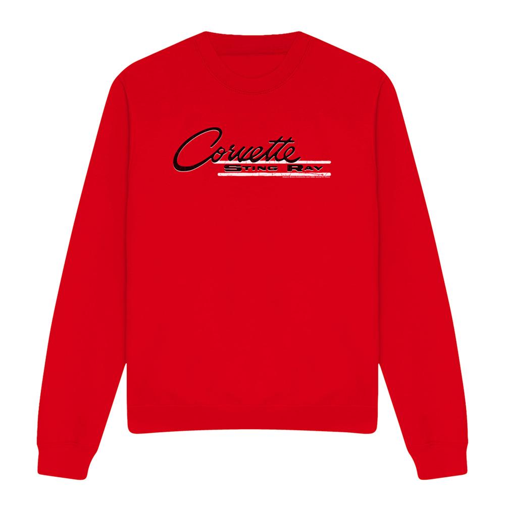 Chevrolet Unisex Adult Stingray Retro Sweatshirt