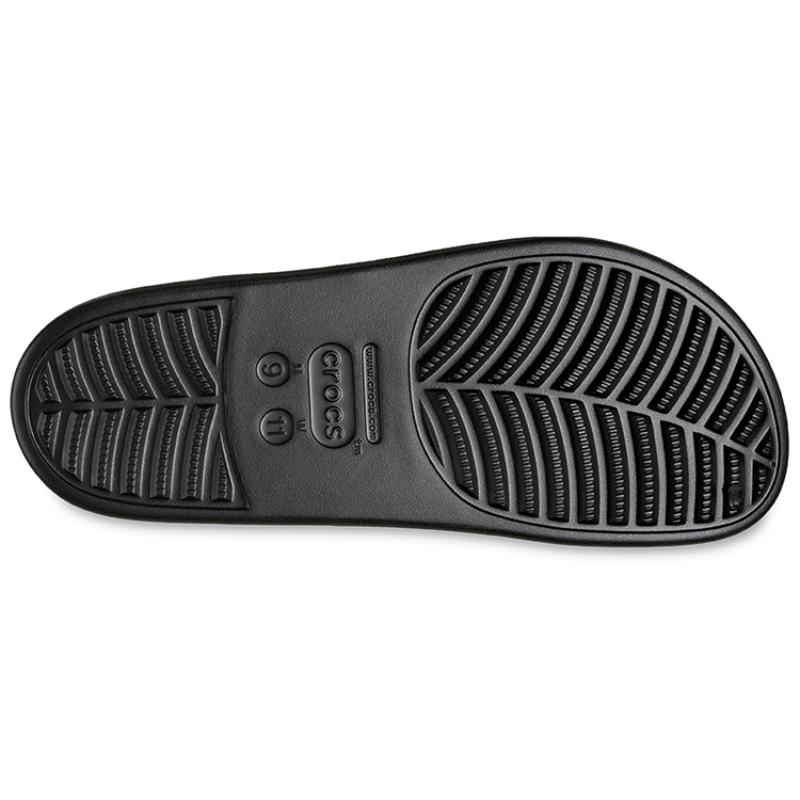 Crocs Chestnut EVA Toe Slippers Unisex Black