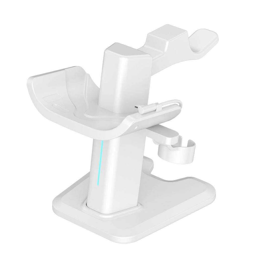 For Meta Quest 3S/3/2 Charging Stand Vision Pro Storage Stand RGB Light Controller VR Accessories