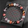 Crystal Bracelets, Natural Stones, Strawberry Crystals, Red Agate Beads, Bracelets, Accessories