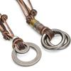 Boho Vintage Herren Halskette Verstellbare Echtes Leder Kordel Halskette Federn Anhänger Lange Charm Halskette Geschenk Handgefertigter Schmuck