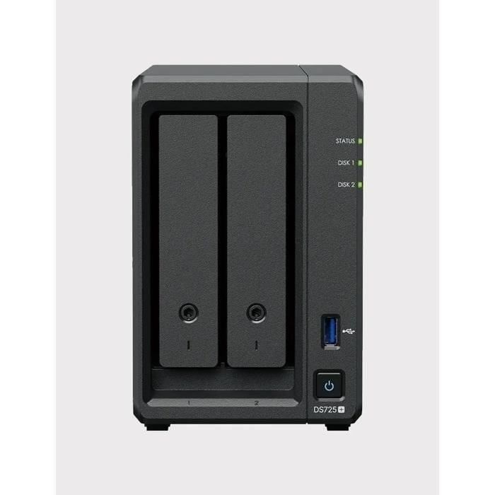 Serveur NAS - SYNOLOGY - DS225+ - 2 baies - 2 Go de RAM