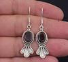 Solid 925 Sterling Silver Amethyst Gemstone Drop Earring Handmade Designer Jewelry Bohemian Earring
