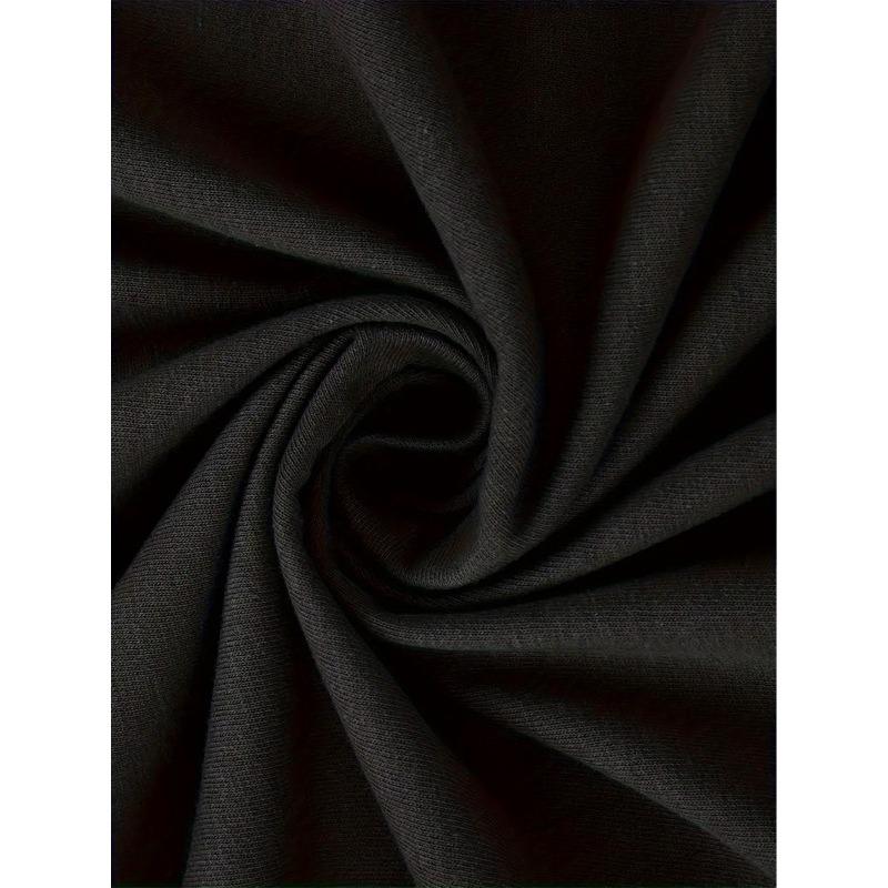 Stilvolles "DOG Mama" T-Shirt im Leopardenmuster - Damen Casual Kurzarm Rundhals Oberteil, Maschinenwaschbar, Schwarz mit Pfoten-Design