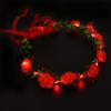Simulated Roses Light-emitting LED Garland