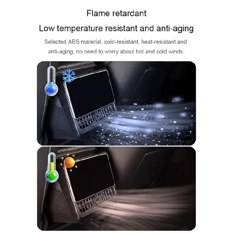 For Tesla Model 3 Highland Rear Air Vent Cover Model Y Juniper Center Armrest Box Back Conditioner Outlet Grille Protector Cover