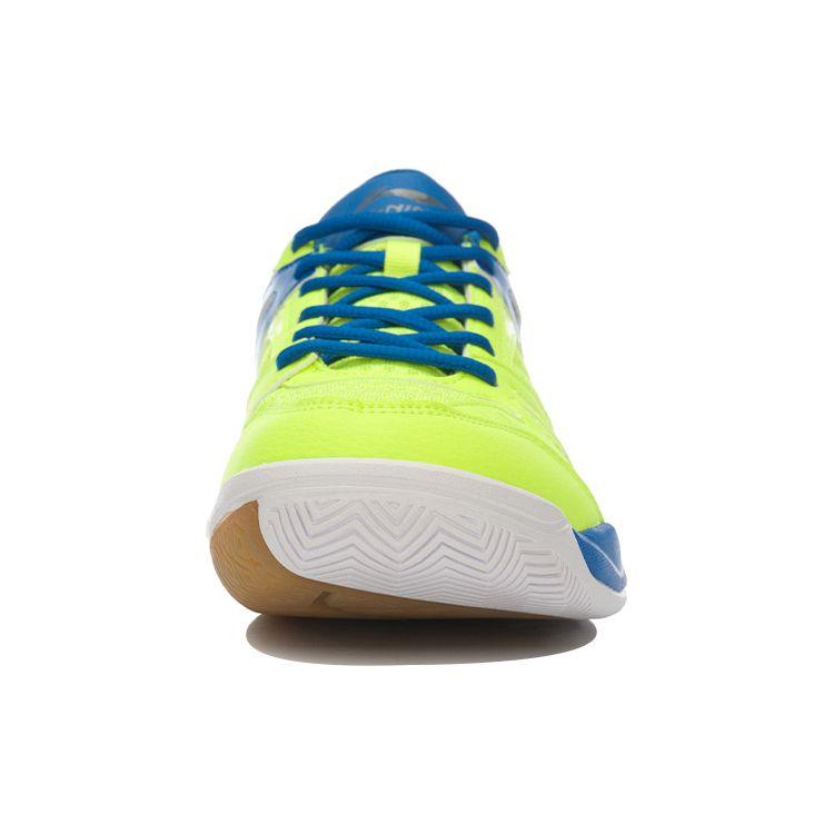 Li Ning Cushioning Training Support Low Top Running Shoes Unisex Sneakers Green Blue AYTL047-2