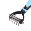 Professional Pet Undercoat Rake Dematting Comb Grooming Stripping Tool for Dog Cat Puppy