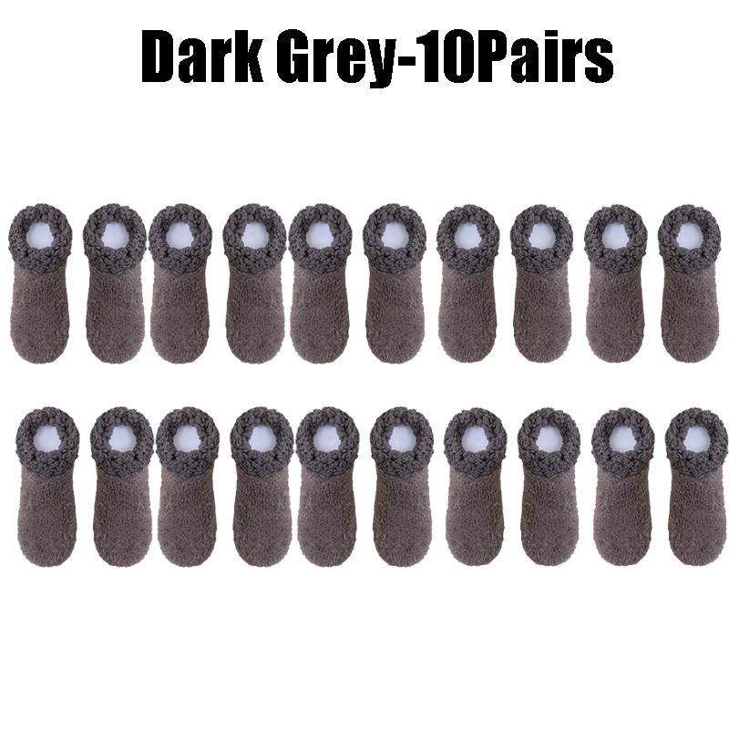 Womens Winter Slipper Socks Non Slip Grip Thermal Fuzzy Floor Socks Cozy Indoor Sleep Socks Thick Plush Fleece Lined Ankle Socks