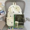 Schoolbag Japanese Ins Fresh Embroidery Backpack Female Large Capacity Junior High School Student School Bag Leisure Travel Commuter Backpack