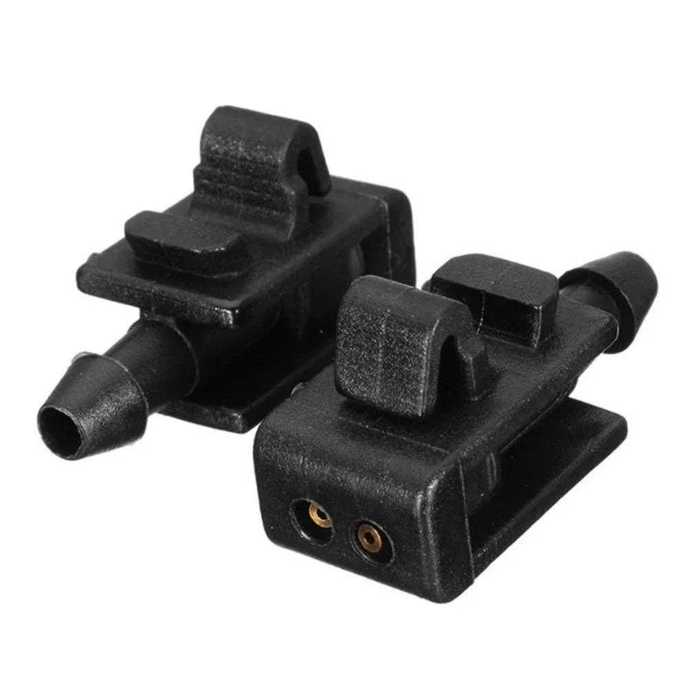 2Pcs Car Front Windshield Washer Spray Nozzle Jet 8200082347 For Megane II Scenic II Auto Wiper Water Sprayer