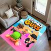 Stumble Guys: Fun Adventure Carpet Perfect for Foyer Decorate Room Playrooms Hallway Anti-slip Rug Decorate Offices Gift for Festivals