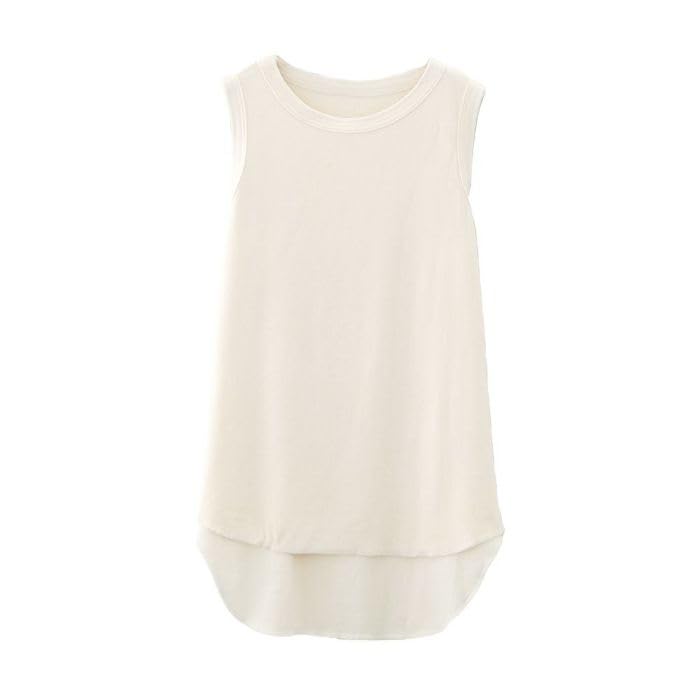 

Aqua Garage Terry Rib Tank White Top, Cute, Stylish, Layered,