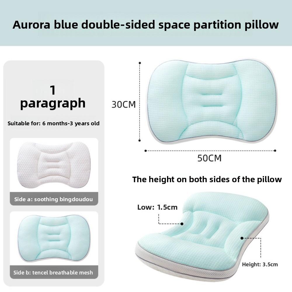 Soft Newborn Pillow Reversible Baby Sleep Pillow New Baby Pillow  Children