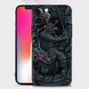 Japan Samurai Oni Mask Case For Apple iPhone 14 13 12 11 Pro Max Mini XS Max XR X 7 8 6 6S Plus Phone Shell Capa