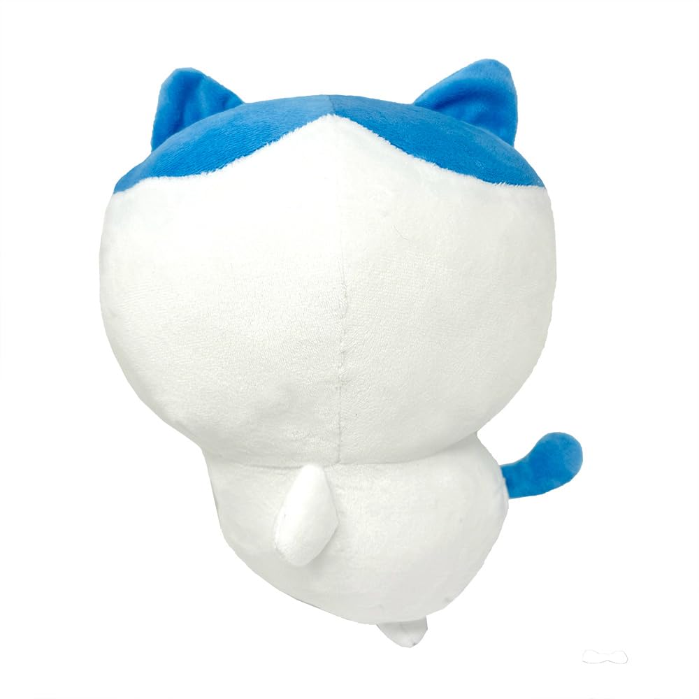 Cute Hachiware Big Plush with Toy Official Chiikawa Merchandise Butt-Shaking Toy, Approx. 30cm, Diamond,