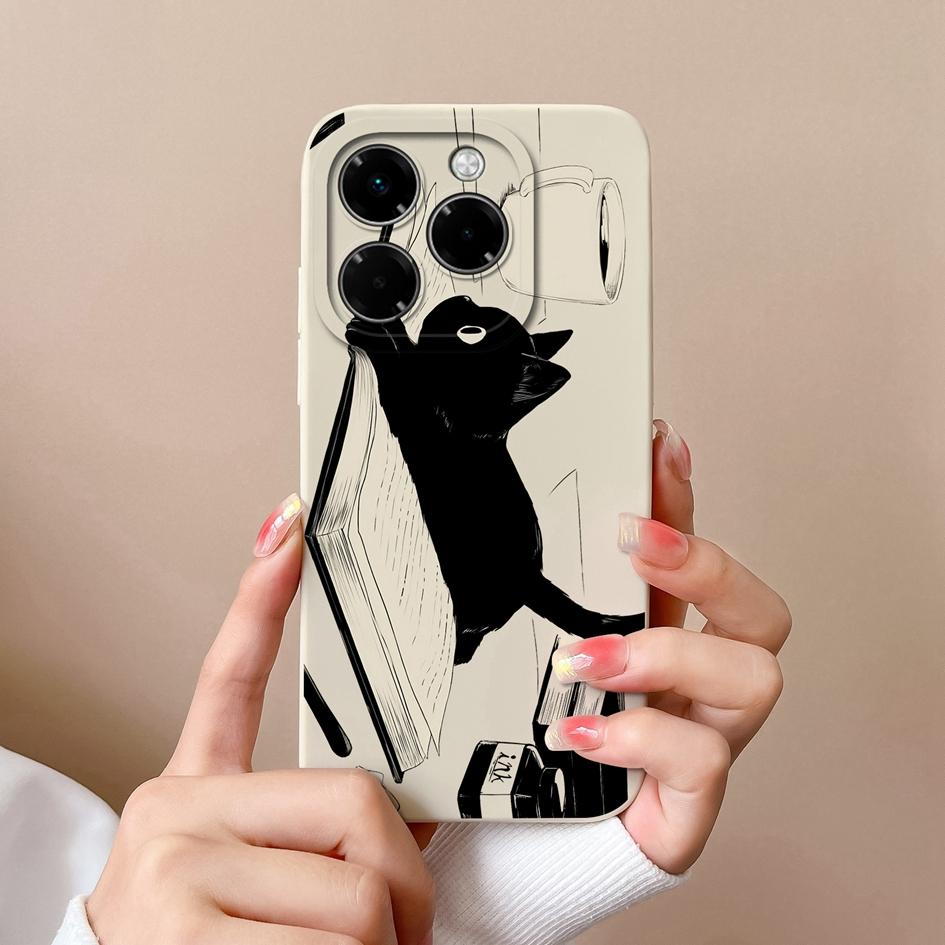 Pouzdro pro Infinix Hot 50 Pro Plus 50i Note 40X Smart 9 Zero 40 4G 5G Měkký kryt Malý květinový vzor Silikon Odolný protiskluzový Pro Infinix Nové pouzdro