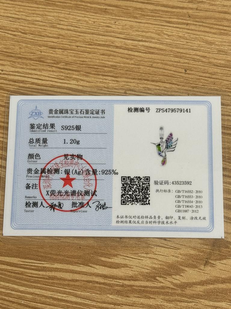 Charms Bead 925 Silver Swallow Hummingbird Bird Dangle Fit Bangle Bracelet Necklace DIY Jewelry