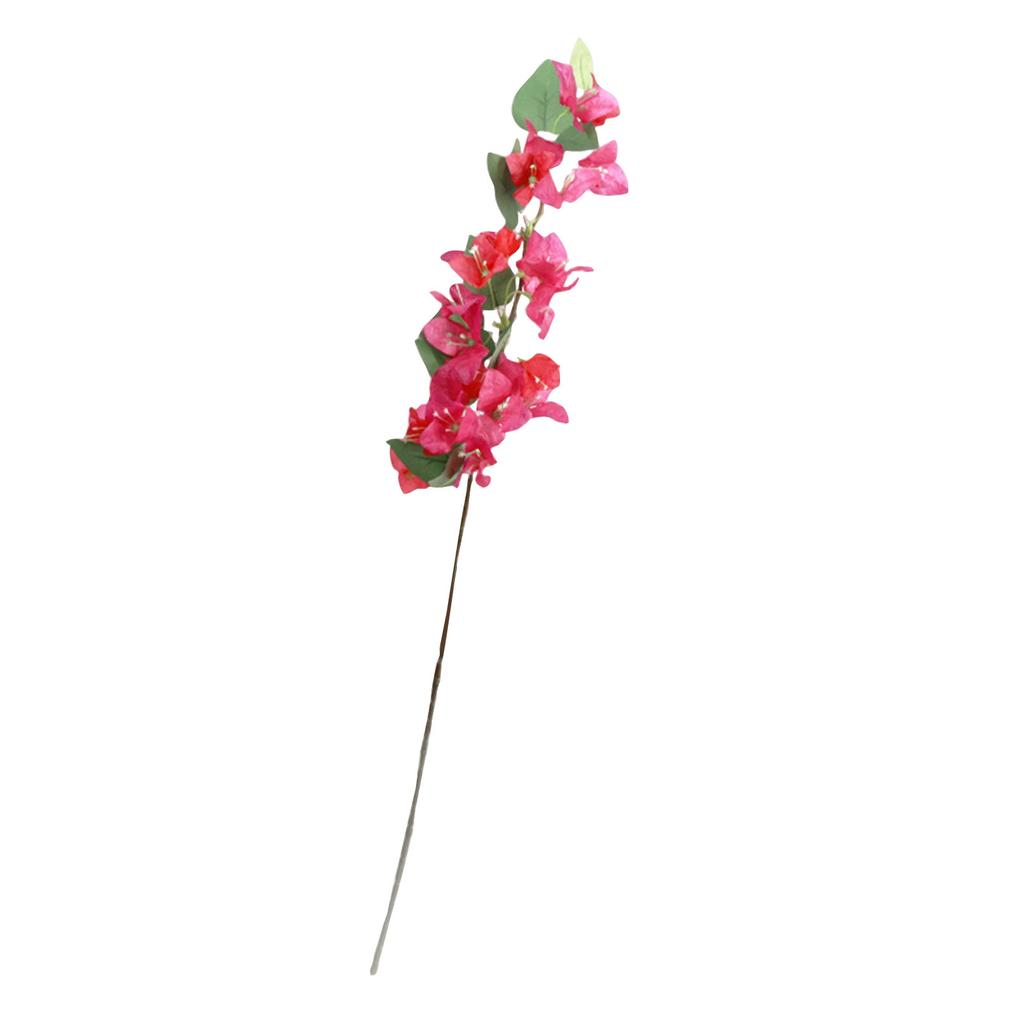 Artificial Bougainvillea Flower Stems Silk Long Branches Full Blossoms For Home Wedding Table Centerpiece Event Indoor Outdoor Decorations