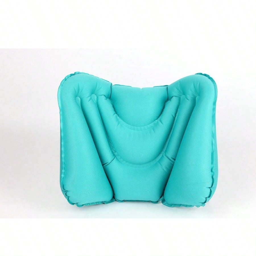 Travel Inflatable Waist Pillow Train Airplane Inflatable Cushion Press Inflatable Waist Pillow