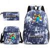 Gaming-themed Three-piece Set: School Bag, Rucksack, Pencil Case and Shoulder Bag
