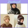 Touca de Bebê de Tricô com Proteção de Orelha Quentinha para Inverno Headwear Infantil