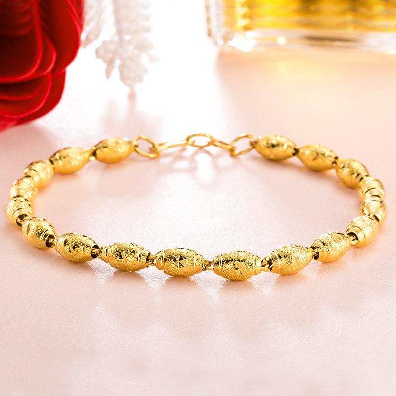 Olive Bracelet Simple Women s Bracelet Olive Bead Simple Bracelet One Size(16-22CM)
