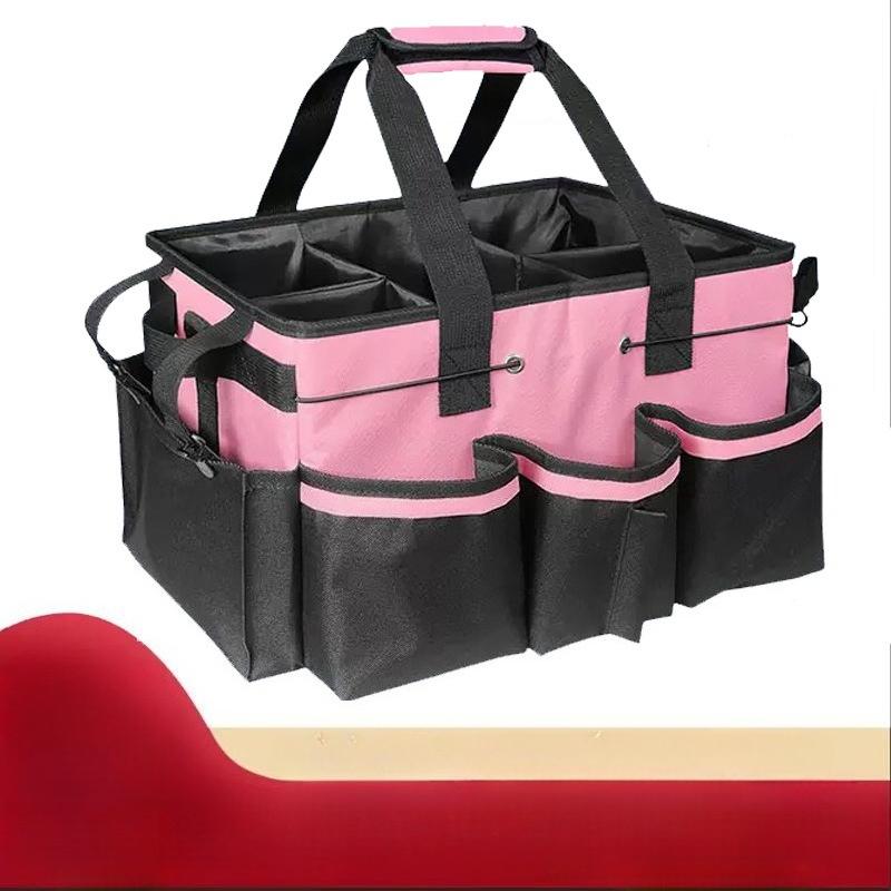 1Pc Cleaning Bag Tool Storage Bag Cleaning Portable Messenger Multifunctional Storage Bag Cleaning Bag